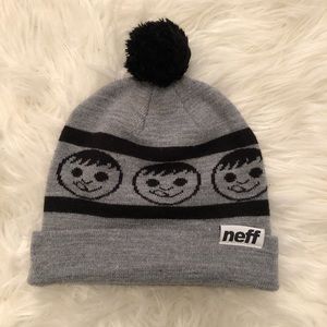 Neff Grey/Black Beanie